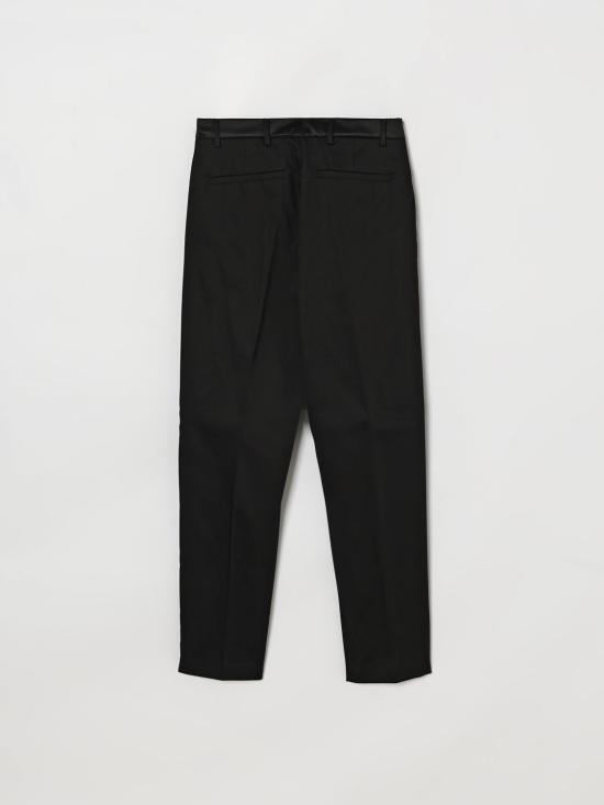 26SS [키즈] 발망 스트레이트 팬츠 BY6P70P0484 930 Black - BALMAIN