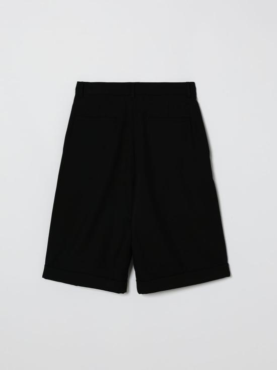 26SS [키즈] 발망 쇼츠/버뮤다 BY6R99I0196 930OR Black - BALMAIN