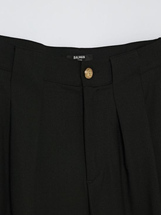 26SS [키즈] 발망 쇼츠/버뮤다 BY6R99I0196 930OR Black - BALMAIN