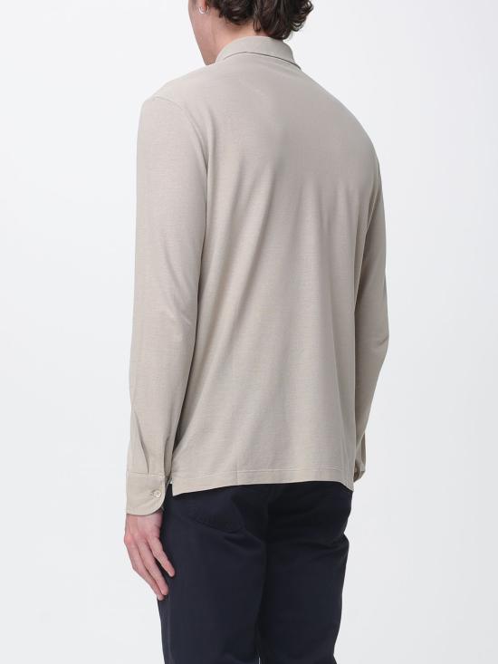 26SS 자노네 폴로 티셔츠 815132ZG380 Z1936 Brown - ZANONE