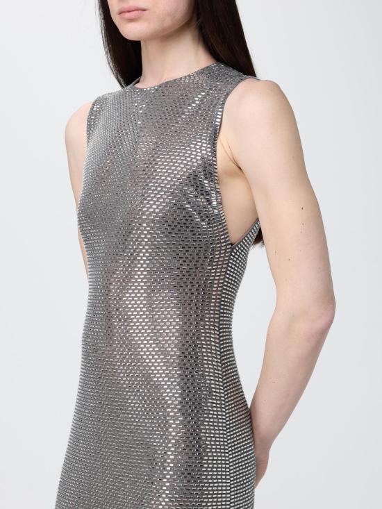 26SS 셀프 포트레이트 롱 원피스 SS26169XBGR Grey - SELF PORTRAIT