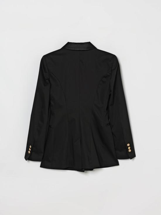 26SS [키즈] 발망 캐주얼 자켓 BY2A14P0484 930 Black - BALMAIN