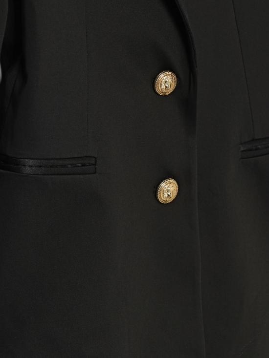 26SS [키즈] 발망 캐주얼 자켓 BY2A14P0484 930 Black - BALMAIN