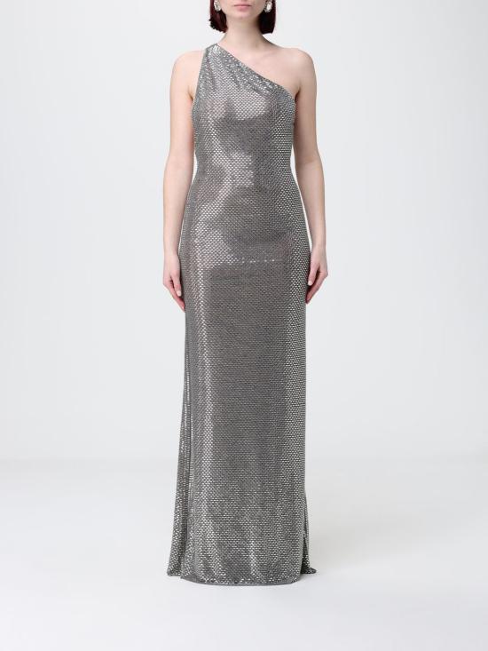 26SS 셀프 포트레이트 롱 원피스 SS26169XGR Grey