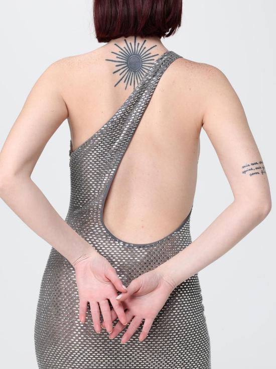 26SS 셀프 포트레이트 롱 원피스 SS26169XGR Grey - SELF PORTRAIT