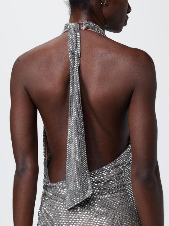 26SS 셀프 포트레이트 롱 원피스 SS26177MGR Grey - SELF PORTRAIT