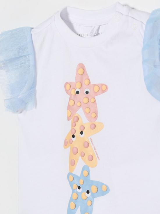 26SS [키즈] 스텔라 맥카트니 티셔츠 TY8071Z0434 100 White - STELLA MCCARTNEY