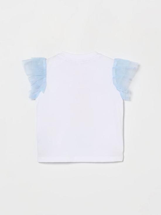 26SS [키즈] 스텔라 맥카트니 티셔츠 TY8071Z0434 100 White - STELLA MCCARTNEY