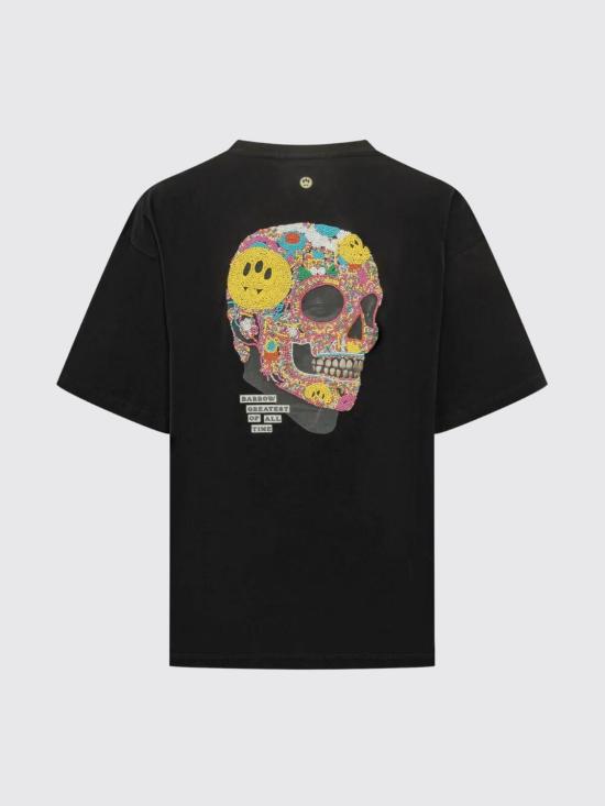 26SS 바로우 반팔 티셔츠 S6BWUATH097 110 Black - BARROW