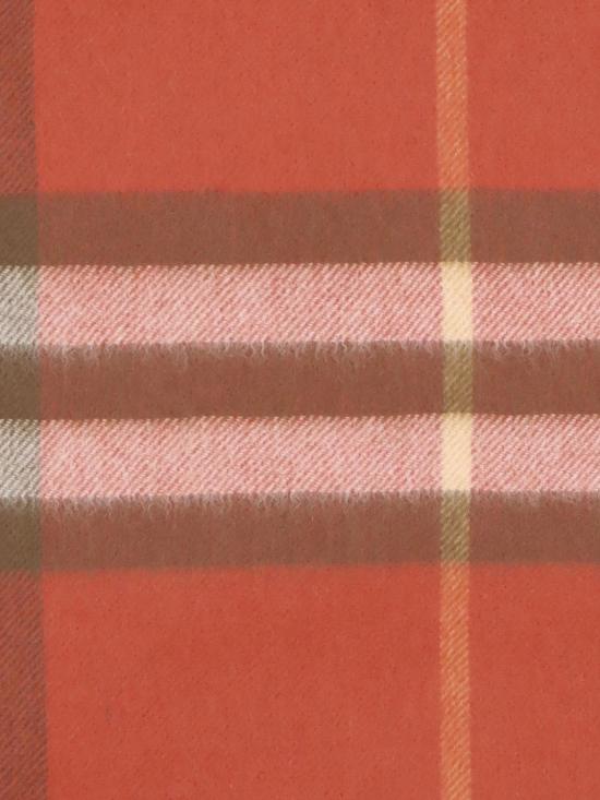 26SS 버버리 체크 캐시미어 스카프 8112645 Coral - BURBERRY