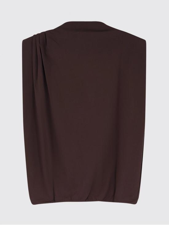 26SS 쉐르 민소매 티셔츠 TSH0737IDRIS MAR0326S Brown - SOEUR
