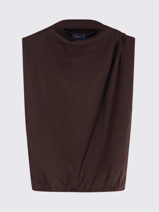 26SS 쉐르 민소매 티셔츠 TSH0737IDRIS MAR0326S Brown - SOEUR