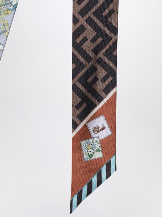 26SS 펜디 머플러/스카프 FXT011B01U F1WO5 Gnawed Blue - FENDI