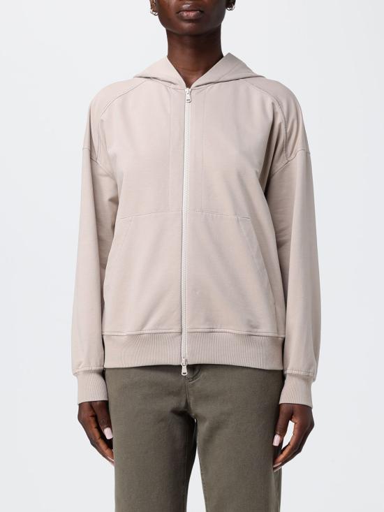 26SS 브루넬로 쿠치넬리 집업 스웨트셔츠 MH827FB706 C9272 Beige