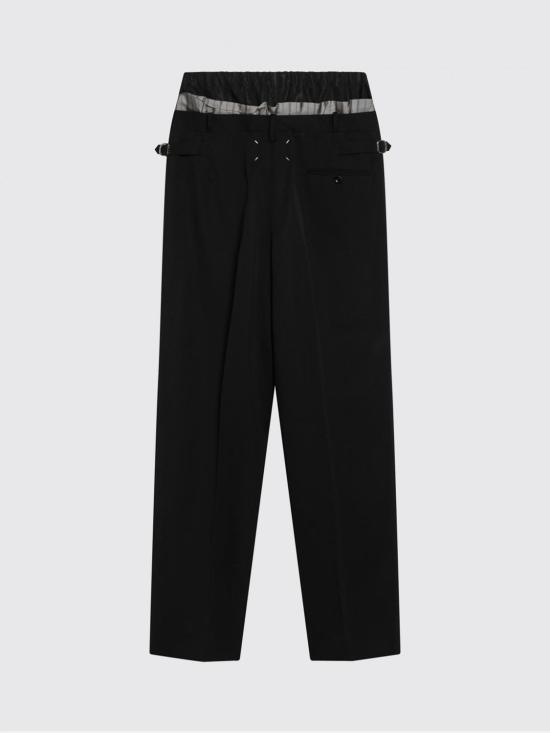 26SS 마르지엘라 스트레이트 팬츠 S50KA0705M35693 900 Black - MAISON MARGIELA