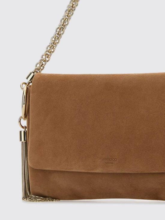 26SS 지미추 숄더백 CALLIEFLAPSUE TOFLIGGOL Brown - JIMMY CHOO