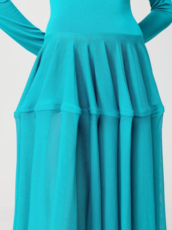 26SS 알라이아 롱 원피스 AA9R2848K140C 556 Blue - ALAIA