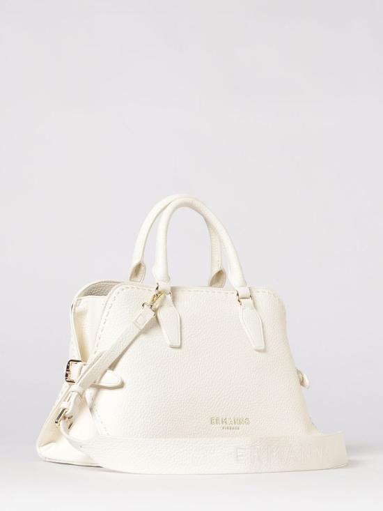 26SS 에르마노 설비노 토트백 12402159 IV White - ERMANNO SCERVINO