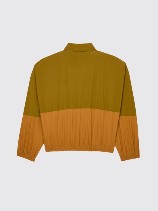 26SS 생로랑 블라우스 856268Y6J18 3518 Green - SAINT LAURENT