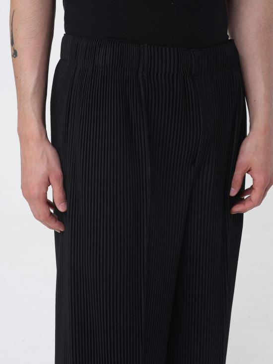 26SS 옴므 플리세 이세이 미야케 스트레이트 팬츠 HP66JF014 15 Black - HOMME PLISSE' ISSEY MIYAKE