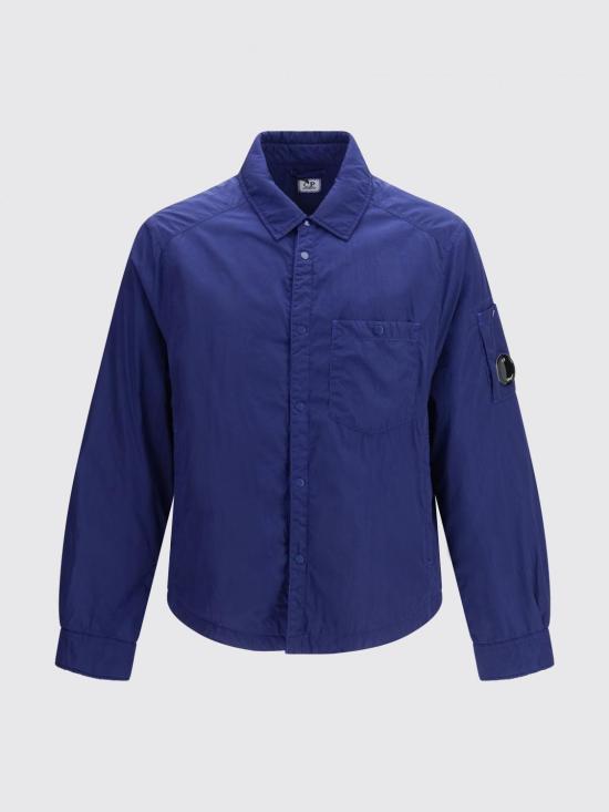 26SS 씨피 컴퍼니 크롬-R 패딩 렌즈 오버셔츠 20CMOS056A005904G 878 Blue 1 - C.P. COMPANY