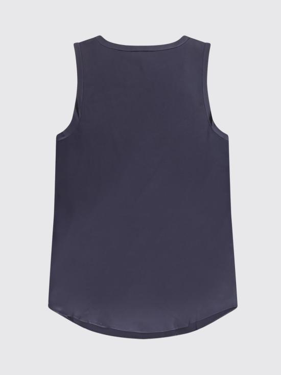 26SS 브루넬로 쿠치넬리 실크 탱크 탑 M0C59E0600 C8901 Blue - BRUNELLO CUCINELLI