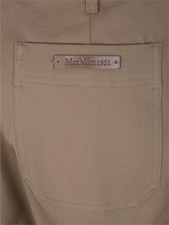 26SS 막스마라 스트레이트 팬츠 2611131072600 008 Nude - MAX MARA