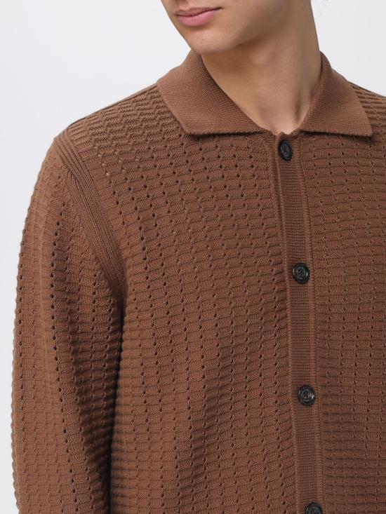 26SS 파올로페코라 스웨터 A040F800 1181 Brown - PAOLO PECORA