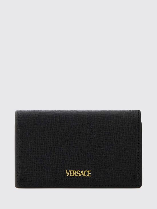 26SS 베르사체 남성지갑 10218771A10544 1B00V Black - VERSACE
