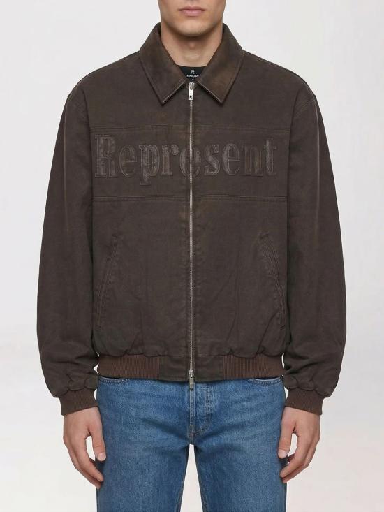 26SS 리프레젠트 자켓 MLM100544 17 Brown