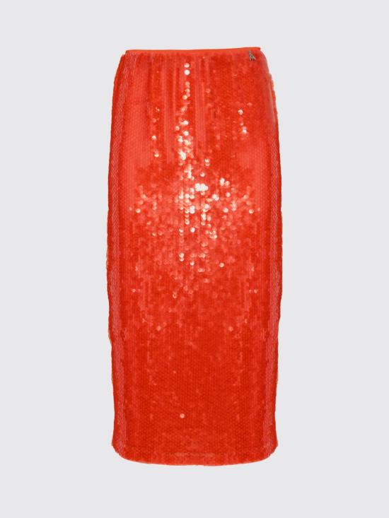 26SS 파트리지아페페 미디 스커트 8G0506A724 R885 Orange - PATRIZIA PEPE