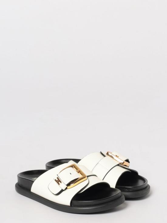 26SS [키즈] 엘리자베타프랜치 플립플랍 F4A2 E0600 0092A257 Yellow Cream - ELISABETTA FRANCHI