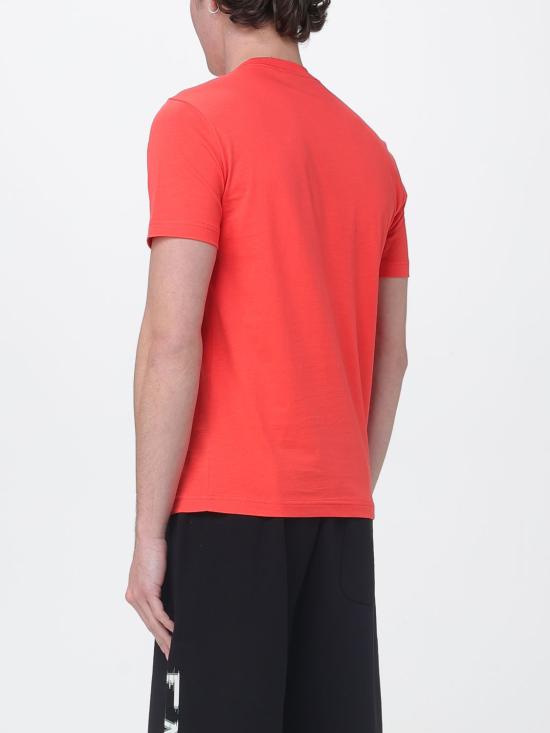26SS 엠포리오 아르마니 반팔 티셔츠 7M001412AF22264 U5003 Red - EMPORIO ARMANI