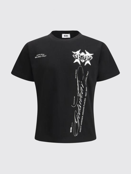 26SS 지씨디에스 반팔 티셔츠 C1MWQC070J079 999A Black - GCDS