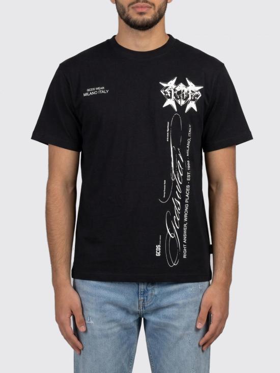 26SS 지씨디에스 반팔 티셔츠 C1MWQC070J079 999A Black