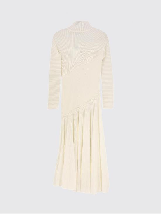 26SS 알라이아 롱 원피스 AA9R2834K142C 000 White - ALAIA