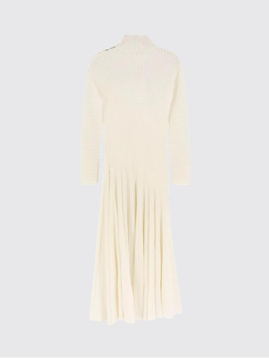 26SS 알라이아 롱 원피스 AA9R2834K142C 000 White - ALAIA