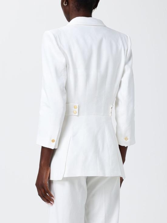 26SS 엘리자베타프랜치 자켓 GI23662E2 360 White - ELISABETTA FRANCHI