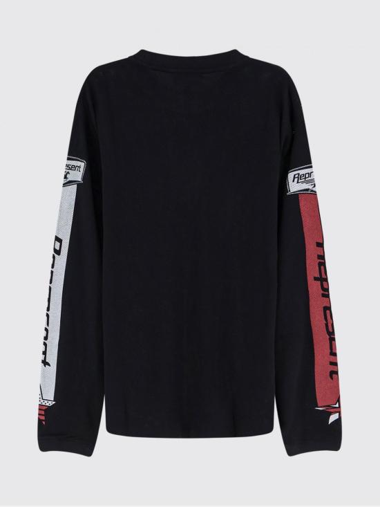 26SS 리프레젠트 반팔 티셔츠 MLM100781 01 Black - REPRESENT