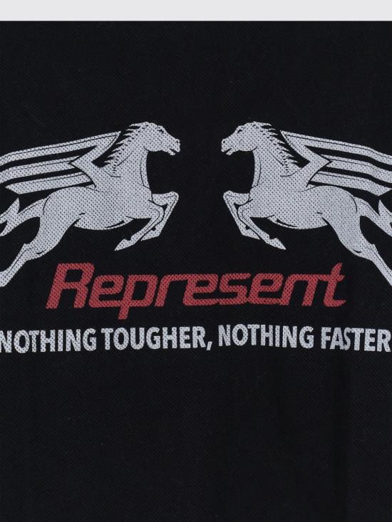 26SS 리프레젠트 반팔 티셔츠 MLM100781 01 Black - REPRESENT