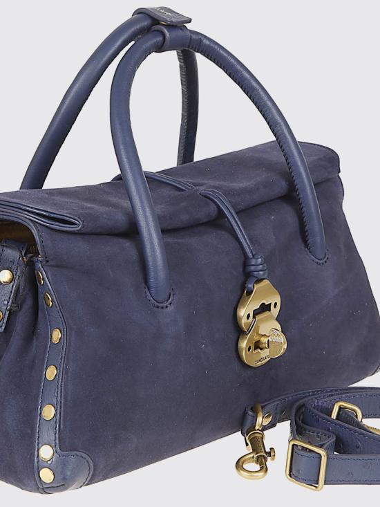 26SS 자넬라토 토트백 0708002270000S Z0505 Blue - ZANELLATO