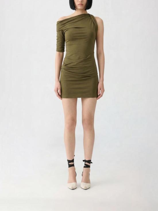 26SS 자크뮈스 롱 원피스 26EDRW00143AJ00260 580 Kaki