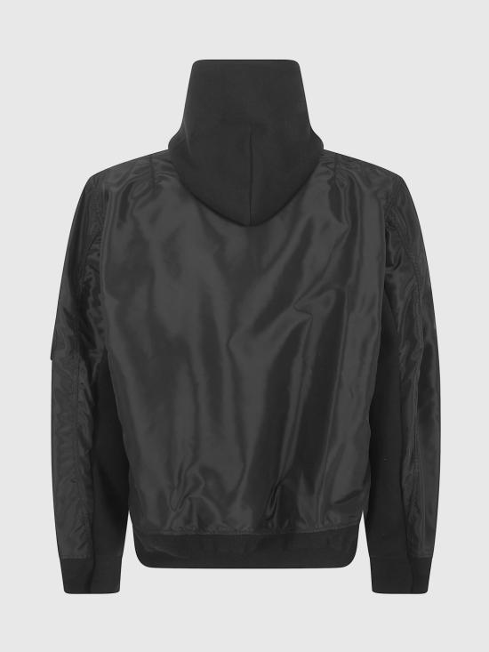 26SS 사카이 스폰지 스웻 후디 2603948M 001 Black - SACAI