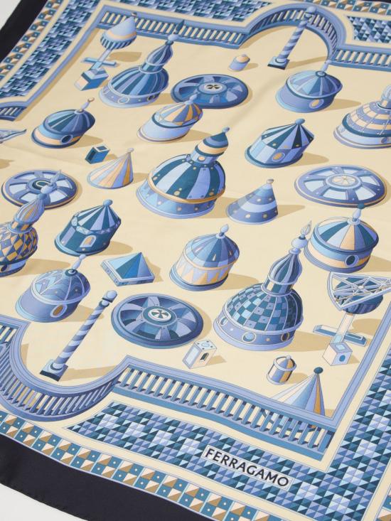 26SS 살바토레 페라가모 머플러/스카프 310197 790108 008 Ivory - SALVATORE FERRAGAMO