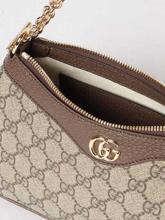 26SS 구찌 오피디아 GG 스몰 핸드백 735132FABLE 9442 Brown - GUCCI