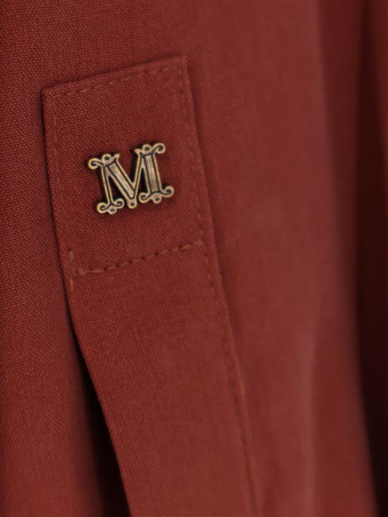 26SS 막스마라 시아마세 실크 셔츠 2611111151600 017 Clay Color - MAX MARA