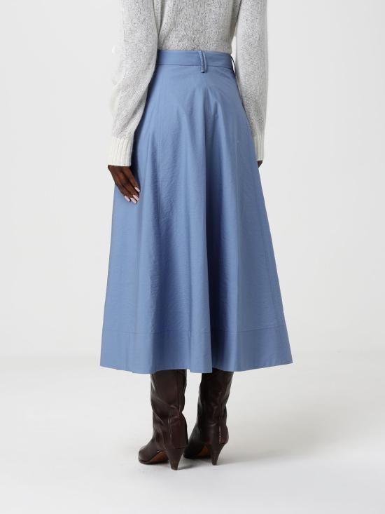 26SS 브루넬로 쿠치넬리 스커트 M0F79G3951 C9135 Blue - BRUNELLO CUCINELLI