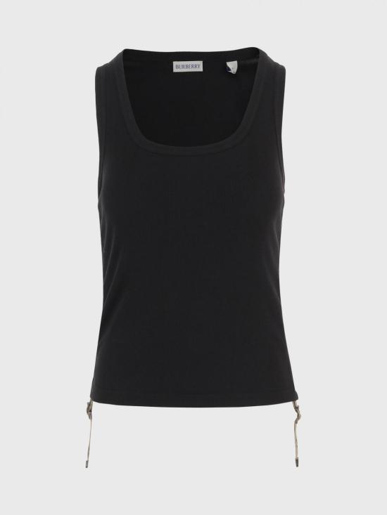 26SS 버버리 민소매 티셔츠 8124387 Black - BURBERRY