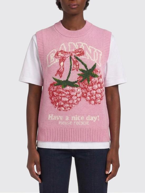 26SS 가니 스웨터 A1070278 868 Pink