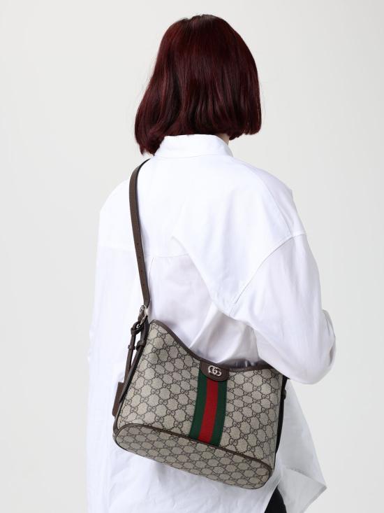 26SS 구찌 오피디아 스몰 숄더백 836872FAE0K 9853 Brown - GUCCI